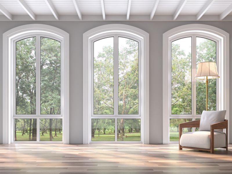 Arched Window in a Residential Space